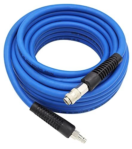 Tubo compressore d'aria ibrido 15 m lungo 9,5 mm ID X 15,5 mm OD, leggero,