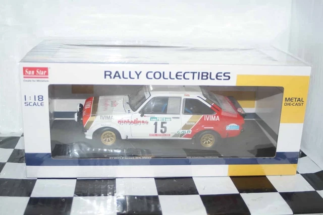 SUNSTAR 1/18 FORD ESCORT Mk II #1 WINNER LOMBARD RAC RALLYE
