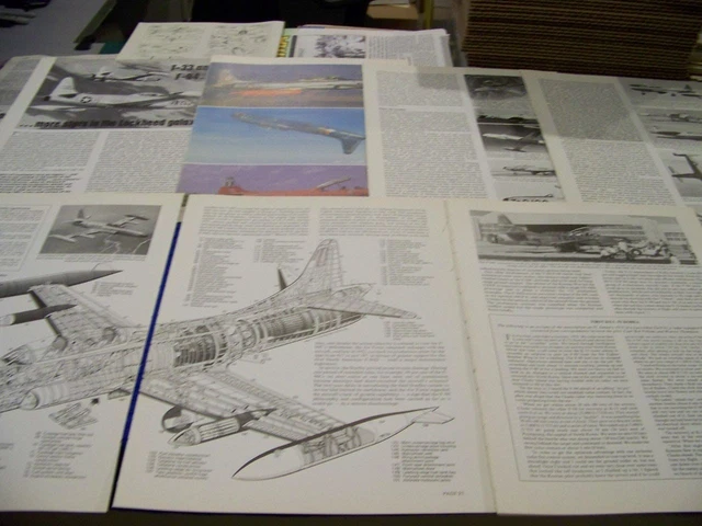 LOCKHEED T-33 & F-94 Starfire & Fokker F.viib..details/3-Views/Cutaway ...