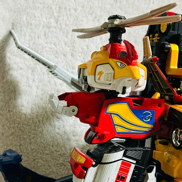 MOTOR BANDAI JAPAN DX Megazord Power Rangers RPM Super Sentai Go-Onger ...