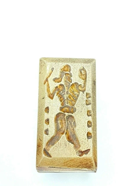 Sello del rey de ágata romana antigua sello de piedra intaglio. sello...
