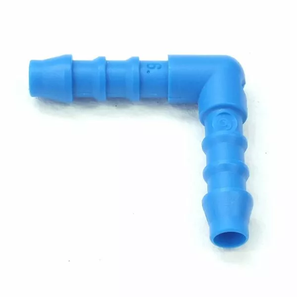 2 x TEFEN 10mm Equal Elbow Nylon Hose Pipe Joiner Connector Barbed