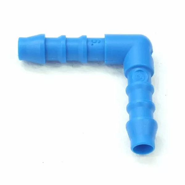 4 x TEFEN 4mm Equal Elbow Nylon Hose Pipe Joiner Connector Barbed
