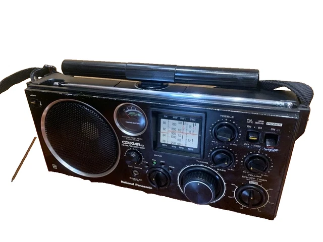 NATIONAL PANASONIC RF-1130 COUGAR 4-Band Radio Analog FM AM SW MW