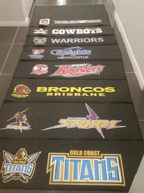 NRL Gold coast TITANS BBQ Door Floor Mat x 12 Wholesale Bulk Lot