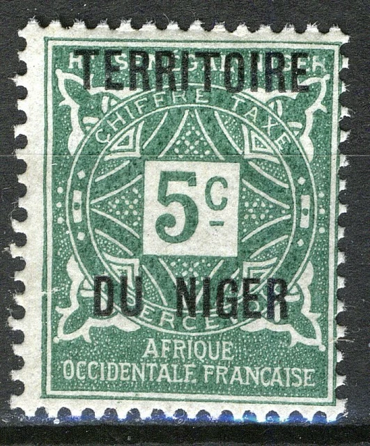 French Niger 1921, 5c Timbres taxe MNH, Yv 1