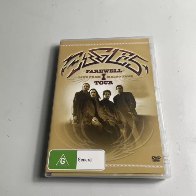 The Eagles Farewell Tour Live From Melbourne Dvd Region 4 Pal Vgc Free Postage