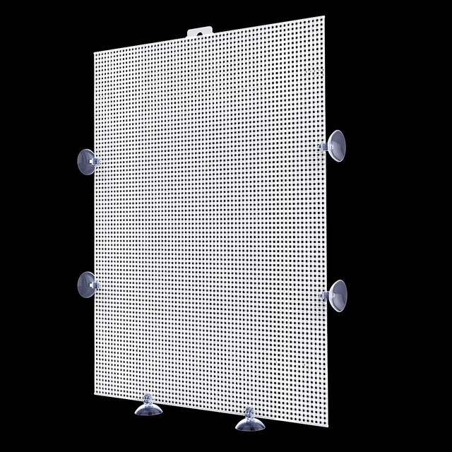 2 Pack Fish Tank Divider, Plastic Grid Cuttable Grid Plate Fish Separator with 1