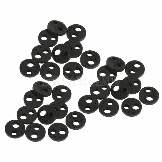 30* Dental Handpiece Cushion Rubber Seal Gasket For High/Low Speed 4 Hole