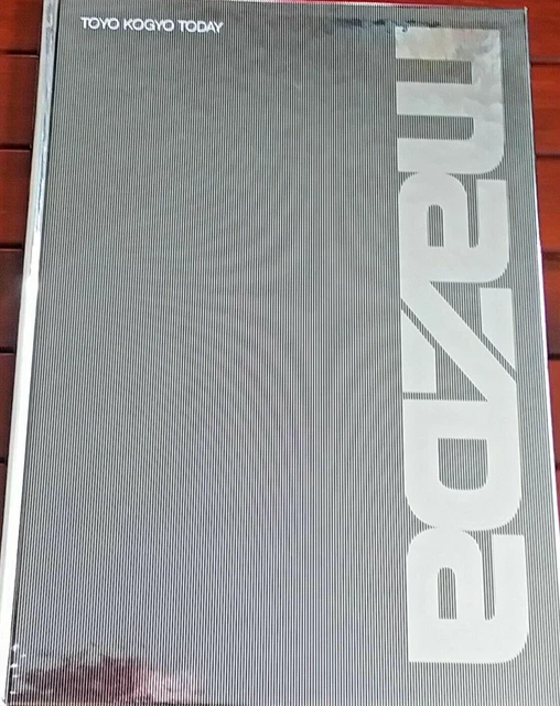 TOYO KOGYO TODAY (Mazda) 1980 Collectable Hardcover Book
