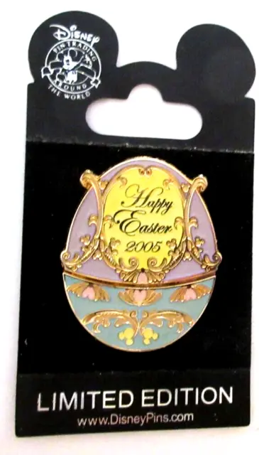 Nyc World Of Disney Happy Easter 2005 Mickey & Minnie Mouse Pin - Le 1000 #37514
