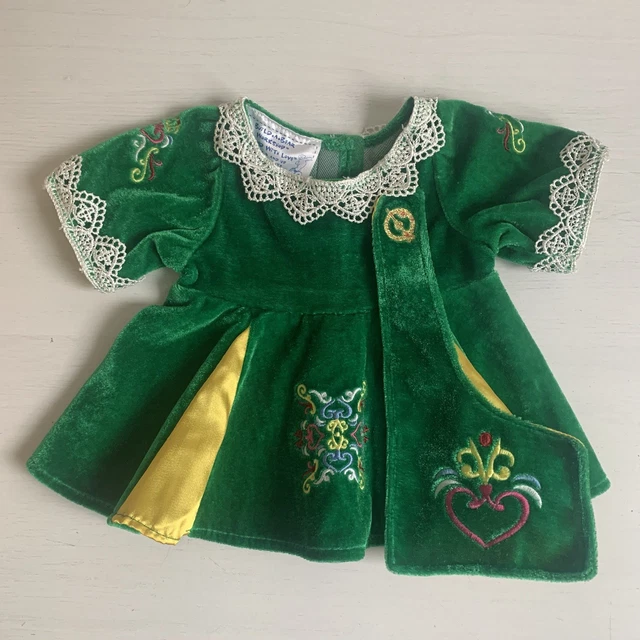 BUILD A BEAR Irish Dance Dress Bow St Patrick's Green Gold Shamrock Teddy  Outfit $27.99 - PicClick