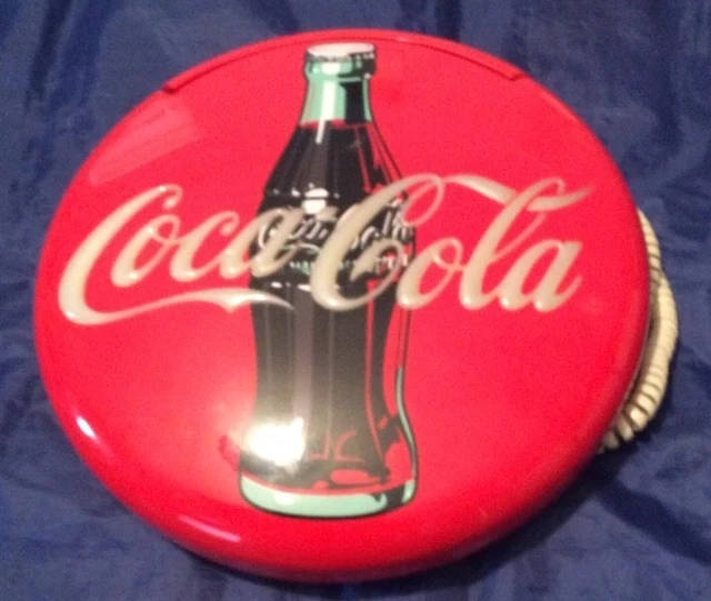 90s Coca Cola BRAND Disc Telephone COCA-COLA BLINKING DISC