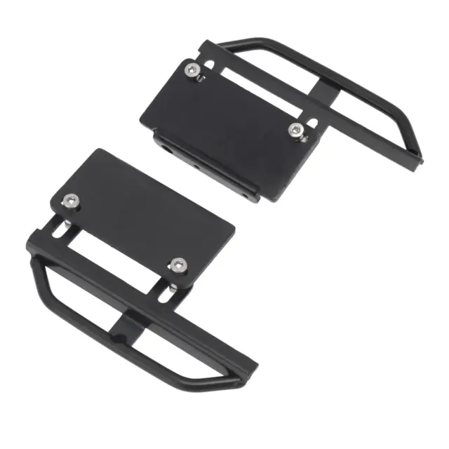 2Pack Metal Side Pedal Rock Sliders for Axial SCX24 90081 1/24 RC Crawler Car