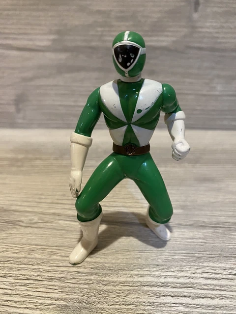 FIGURINE MCDONALDS 2000 Power Rangers Lightspeed Rescue Green Ranger ...