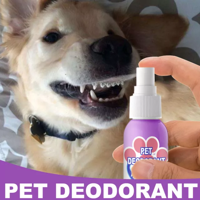 fr 60ml Cat Dog Breath Cleaner Practical Pet Dog Mouth Cleaning Spray Pet Produc