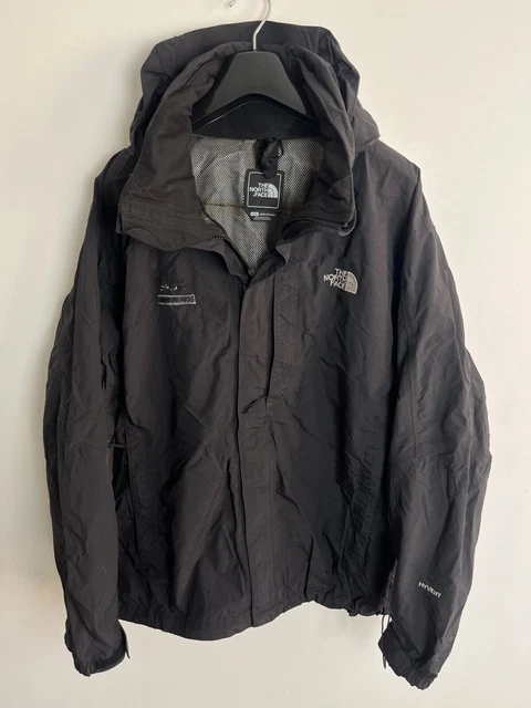 Giacca Cappotto North Face Uomo Large/Extra Large L/XL Hyvent Impermeabile Nero #2