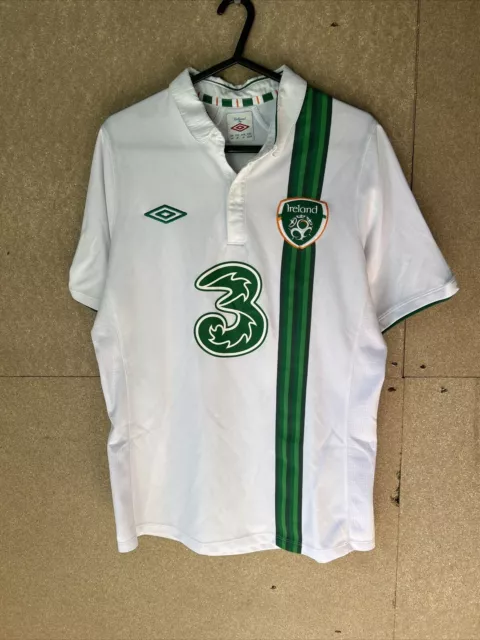 Republic Of Ireland Eire 2012 Euro Authentic Football Shirt Size Medium