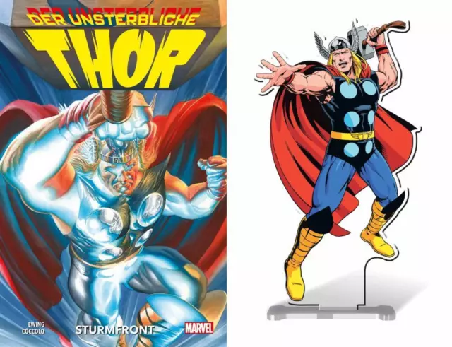 Der unsterbliche Thor (2024) 1 mit Acryl-Figur, Panini