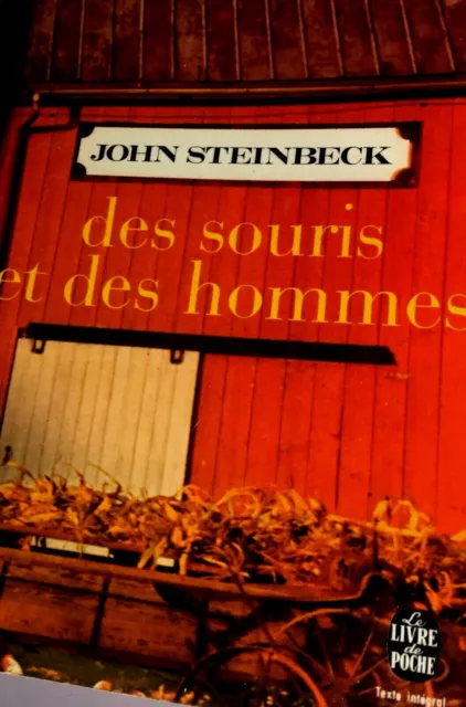 John Steinbeck (Nobel Littérature)**Des Souris Et Des Hommes***Edition Rare 1967
