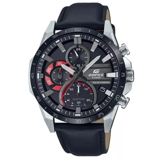 CASIO EDIFICE EFS S620BL 1AVUEF Man With Energy Solar Chronograph