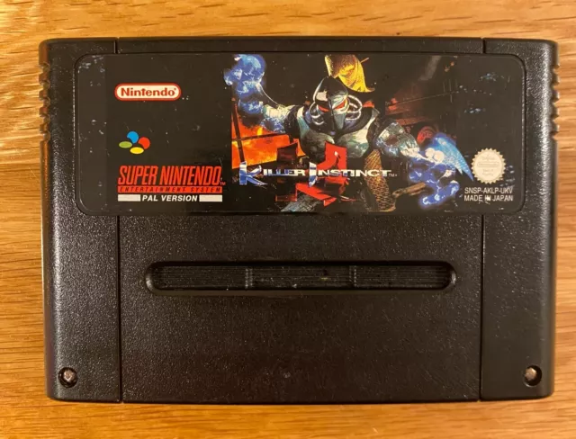 Killer Instinct - Super Nintendo SNES - PAL - Cart Only Tested