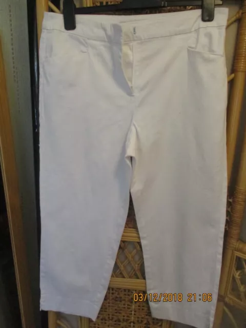 TU SAINSBURYS BLACK cropped trousers ditsy red heart print ladies 14 12.99 PicClick UK