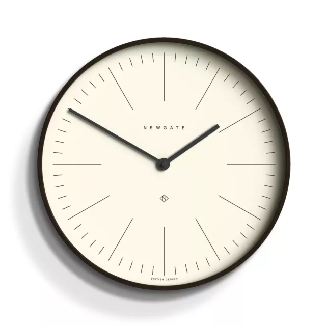 Wall Clock Large Round Modern Wood Minimalist Scandi Minimalist Newgate 41cm