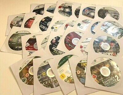 XBOX 360 Discs Only Massive Selection All Good Condition
