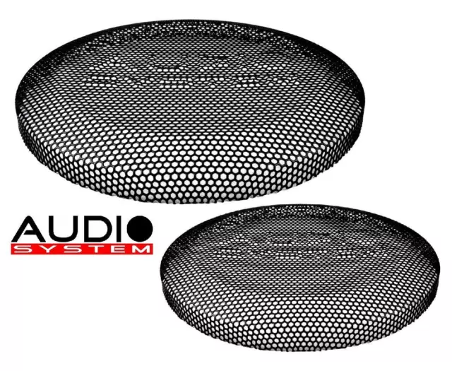 Système Audio GI165 Pa Grille D'Enceinte Revêtement 6.5  Noir 16,5 CM 1  Paire
