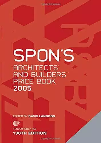 Spon's Architects' and Builders' Pric..., Davis Langdon