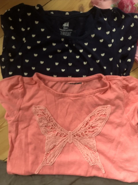 Girl's Clothes Bundle Age 5-6 Years leggings tops hat jumper Pyjamas 2