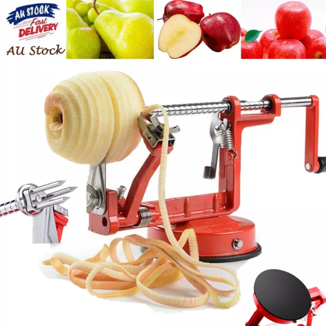 3 in 1 Apple Peeler Slinky Machine Fruit Cutter Slicer Corer Kitchen Tool