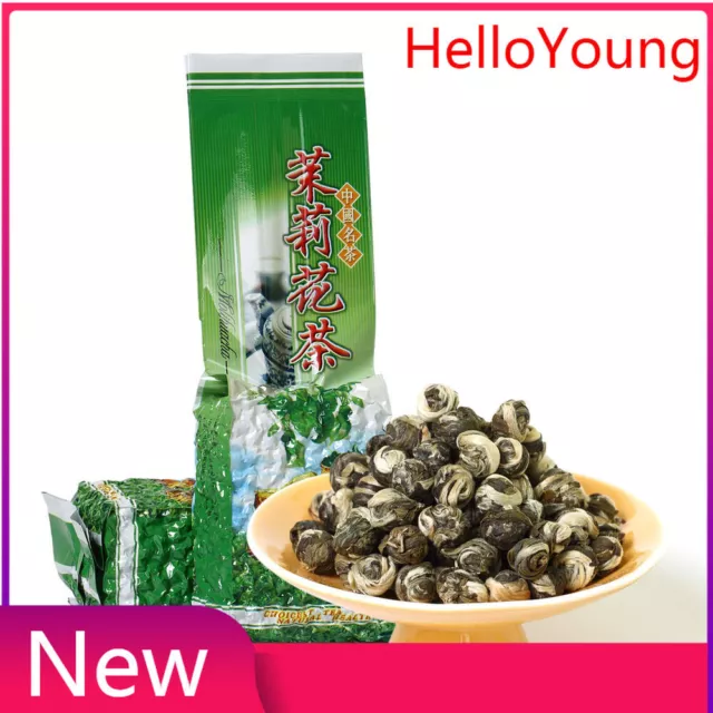 HELLOYOUNG Nonpareil Jasmine Dragon Pearl Grüner Tee Handrolle