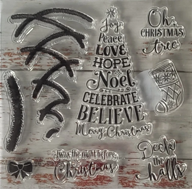 Klare Stempelsets - Papierhandwerk - Scrapbooking - verschiedene Designs (#01)
