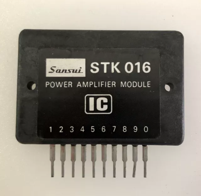 Original Sansui STK016 IC, Used In Sansui AV-2200 NEW OLD STOCK