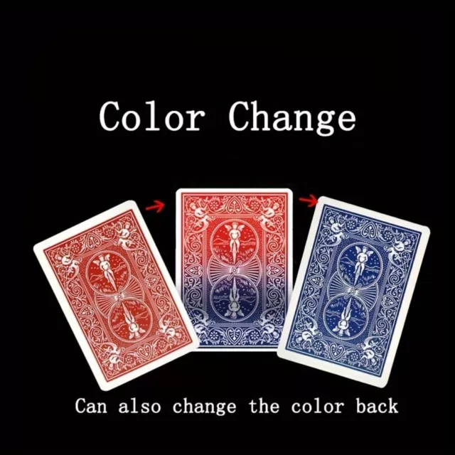 Magic Props, Far/near Magic Props, 1pc Card Color Change Magic Special Prop