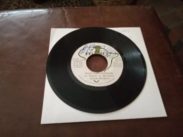 African Brothers - Want some freedom - Del-Tot JA orig - killer roots