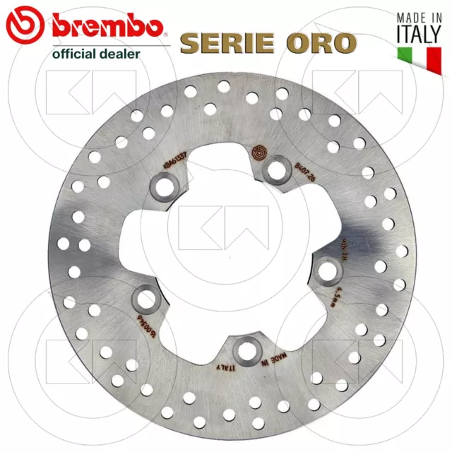 DISCO FRENO POSTERIORE BREMBO 68B40726 per SUZUKI BURGMAN 400 ABS 2011 2012 2013