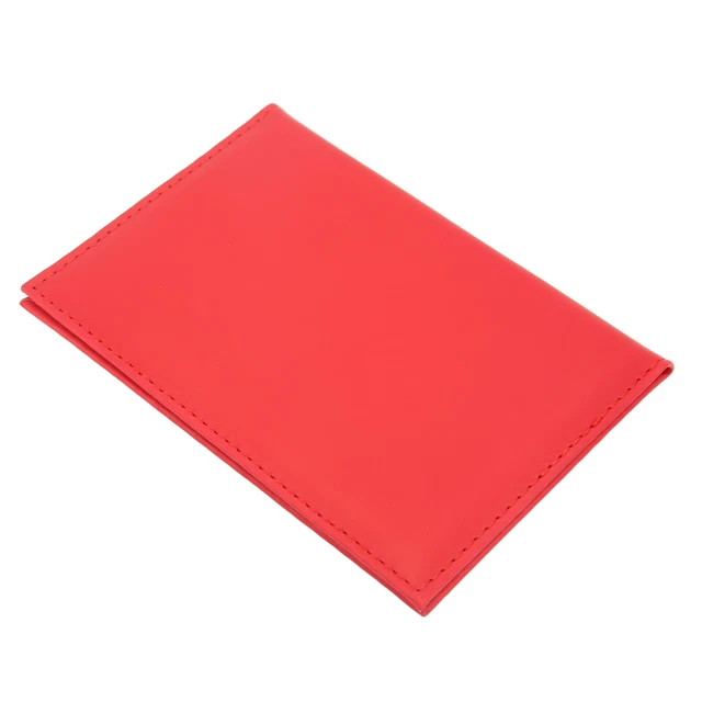 (Rouge) Porte-Passeport Porte-Passeport Doux Confortable Pratique