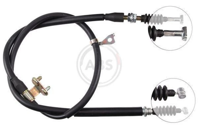 Câble De Frein à Main Arrière Droit Pour Renault Clio III, Modus - Compatible Frein à Disque - Réf. 8200270181