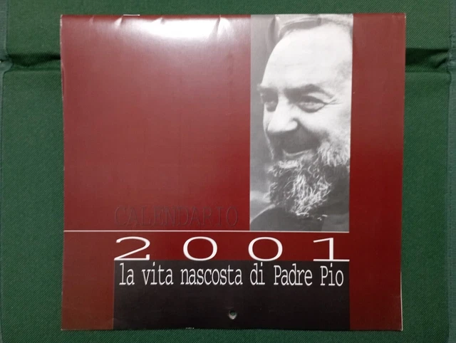 R💥C Calendarietto Padre Pio 2001 Nuovo R @R@ 💥💥  N°740