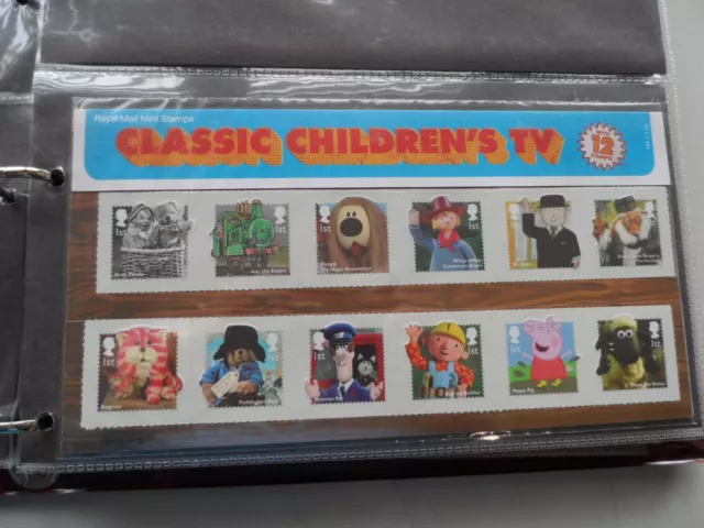 GB 2014 493 Classic Children's TV Royal Mail Presentation Pack in mint condition