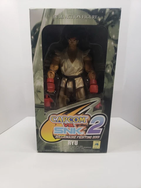 Capcom vs Snk 2 Ryu Action Figure Millionaire Fighting 2001 High Dream Long Goal