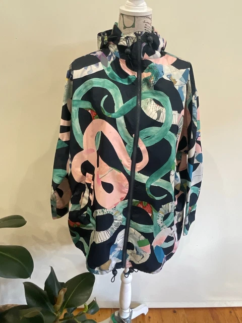 GORMAN SNAKE ALIVE raincoat coat jacket size S M 55.00 PicClick AU