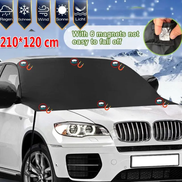 172X80CM THERMO AUTO Scheibenschutz XXL Scheibenabdeckung Winter+Sommer  Anti Eis EUR 10,95 - PicClick DE