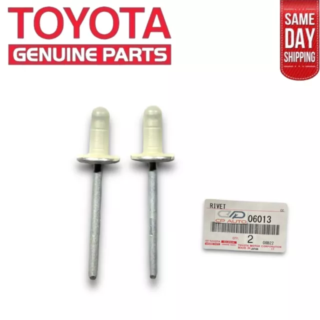 New 00 - 05 Toyota Mr2 Spyder Gas Fuel Door Rivet Cover Lid Retainer Rivets Oem