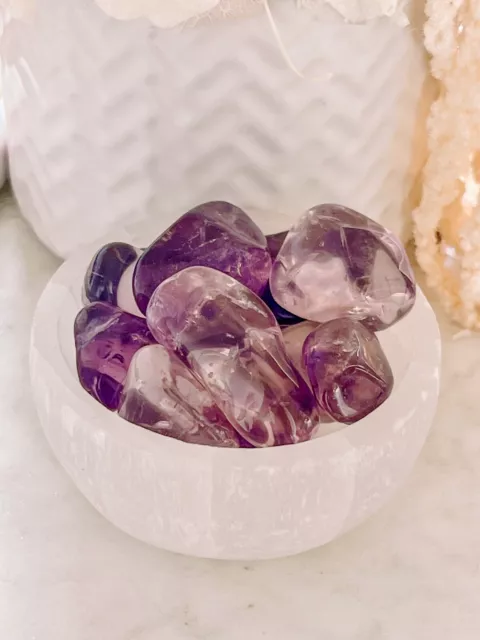 Amethyst Tumble Stone | Medium