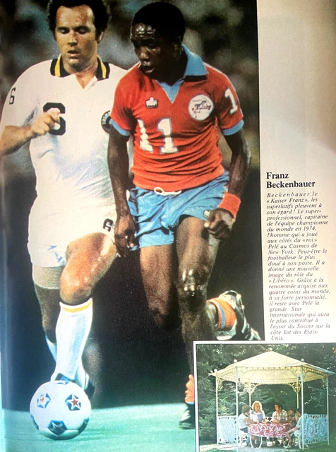 Livre Les Grands Noms Du Football Mondial – Cruyff, Beckenbauer – Édition 1980