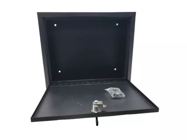 AdirOffice Multi Purpose Mail Box Drop Box Suggestion Box Wall Mountable 3x10x12